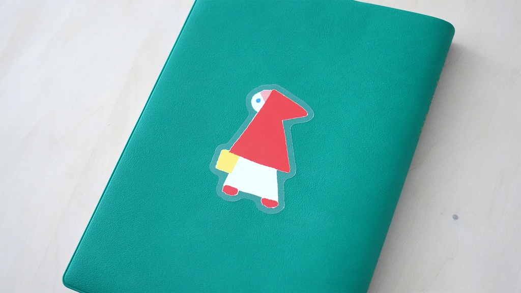 [ステッカー]赤ずきんちゃん