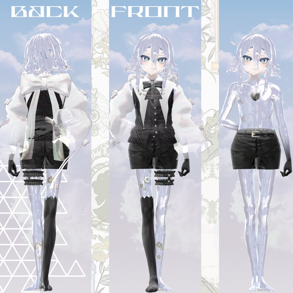 オリジナル3Dモデル『4-carol』