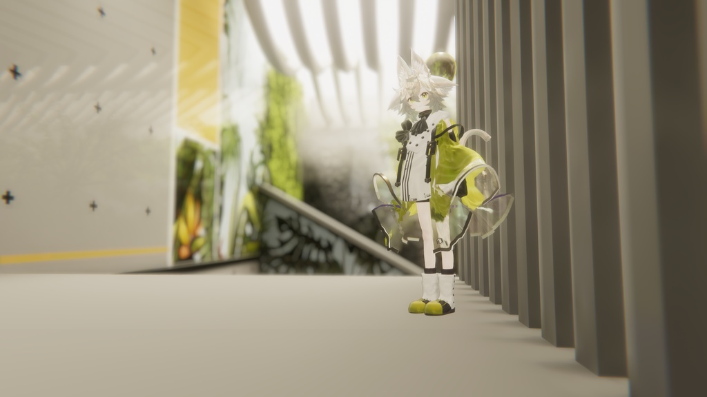 1000円引きセール中✨オリジナル3Dモデル『四つ耳のヨルン』