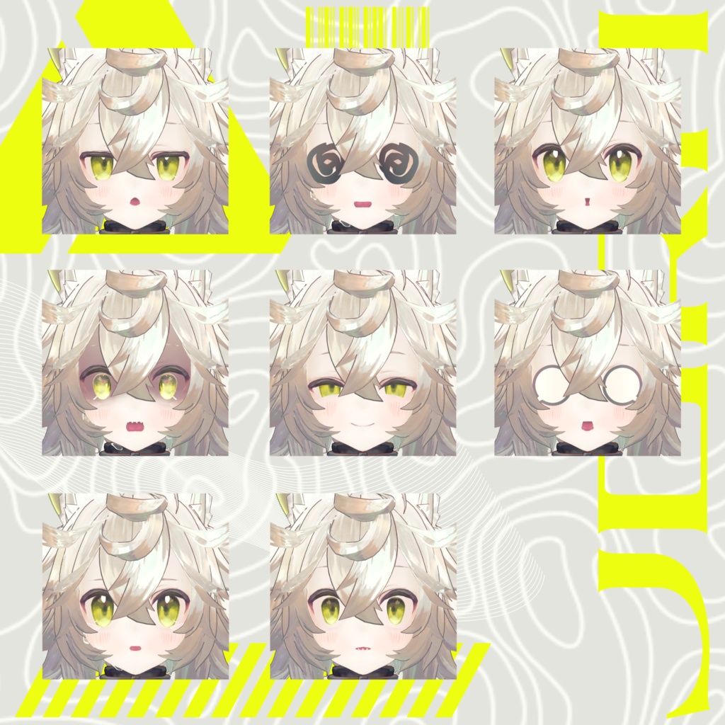 オリジナル3Dモデル『四つ耳のヨルン』