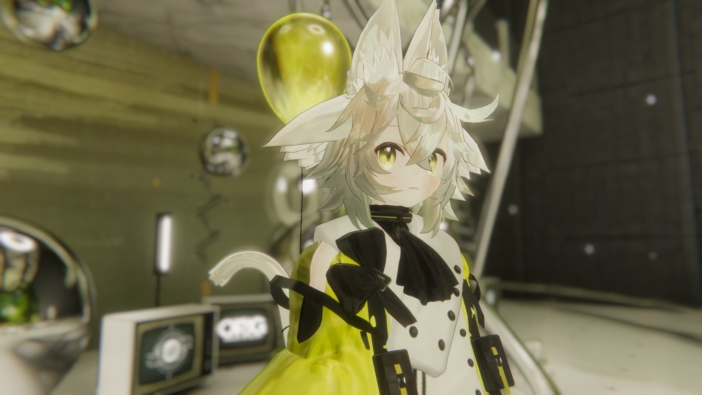 1000円引きセール中✨オリジナル3Dモデル『四つ耳のヨルン』