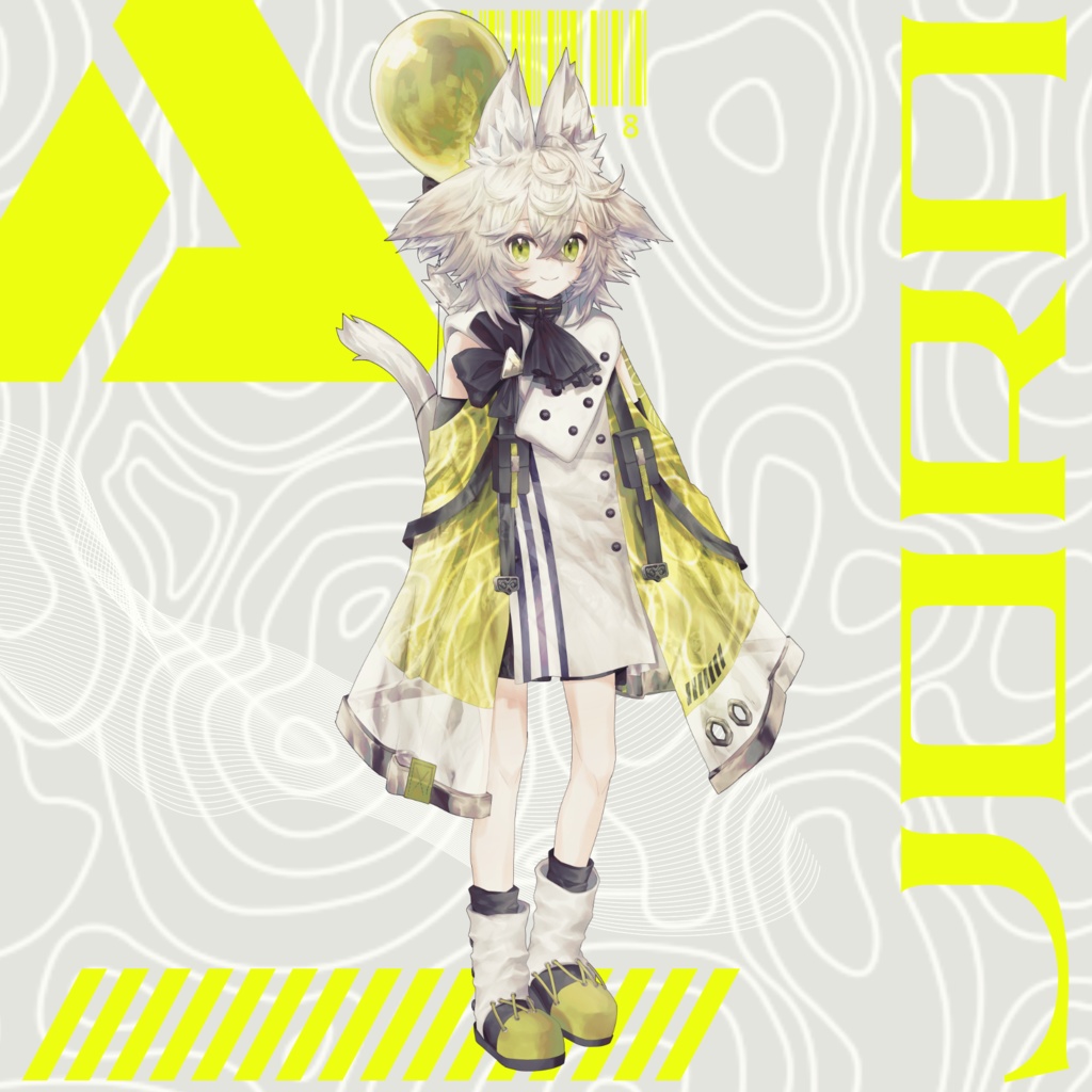 オリジナル3Dモデル『四つ耳のヨルン』