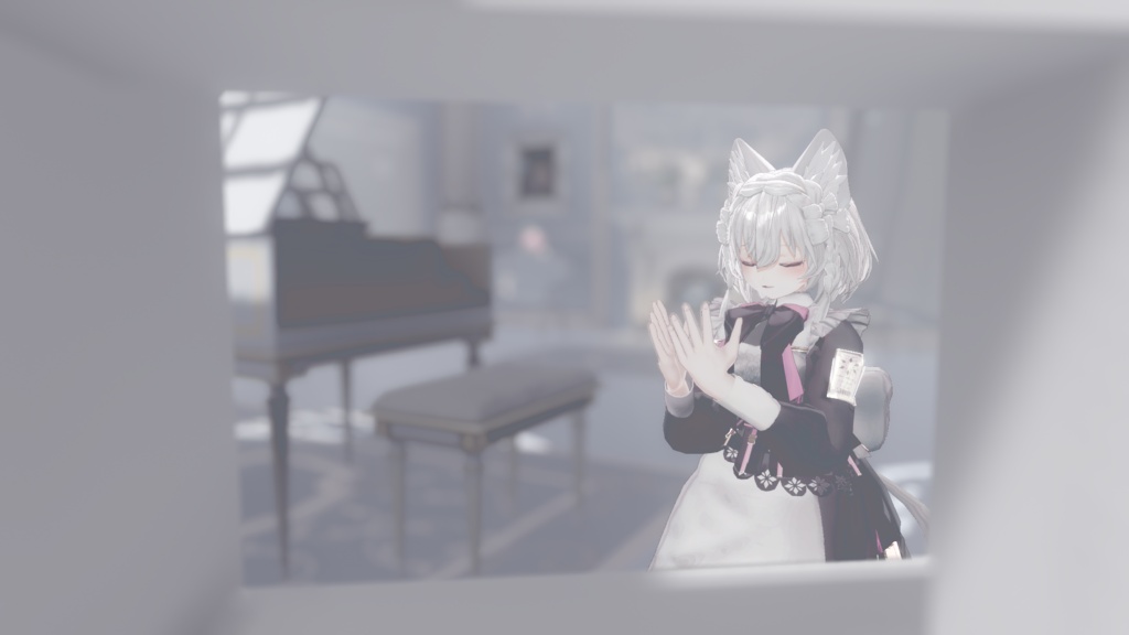 『シベリアメイドのサミーチカ』🎀オリジナル3Dモデル
