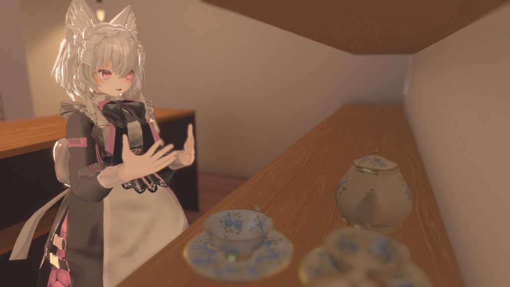 『シベリアメイドのサミーチカ』🎀オリジナル3Dモデル