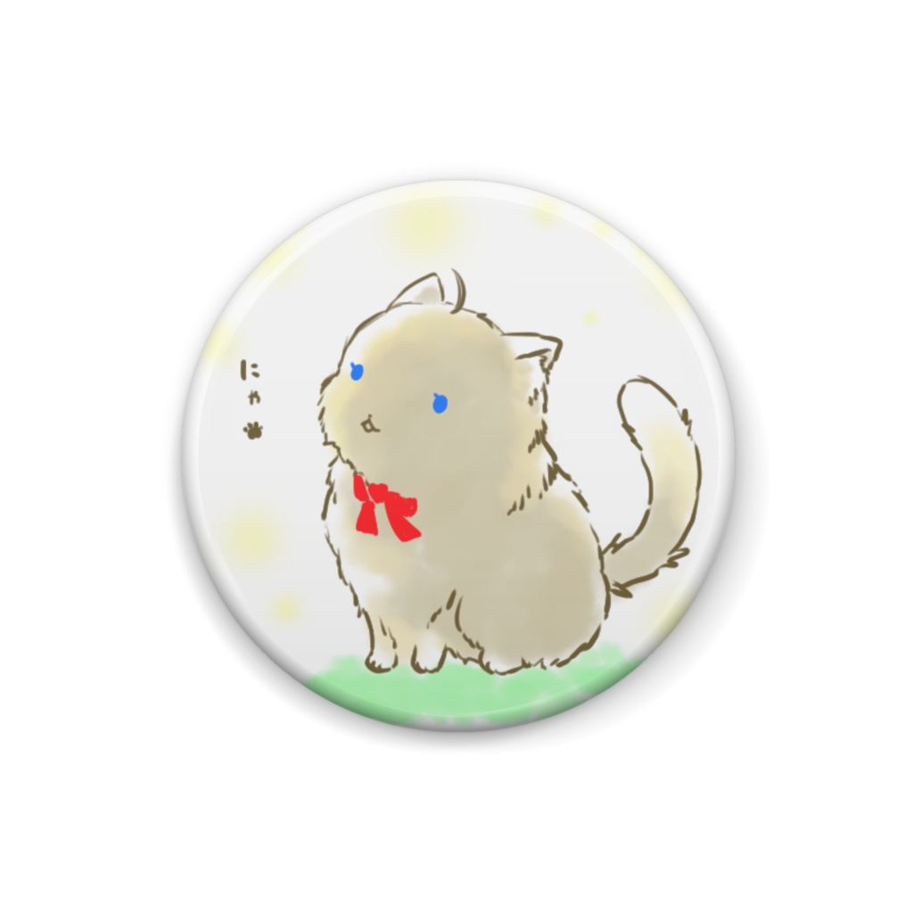 【Vtuber】さーにゃんこの缶バッジ