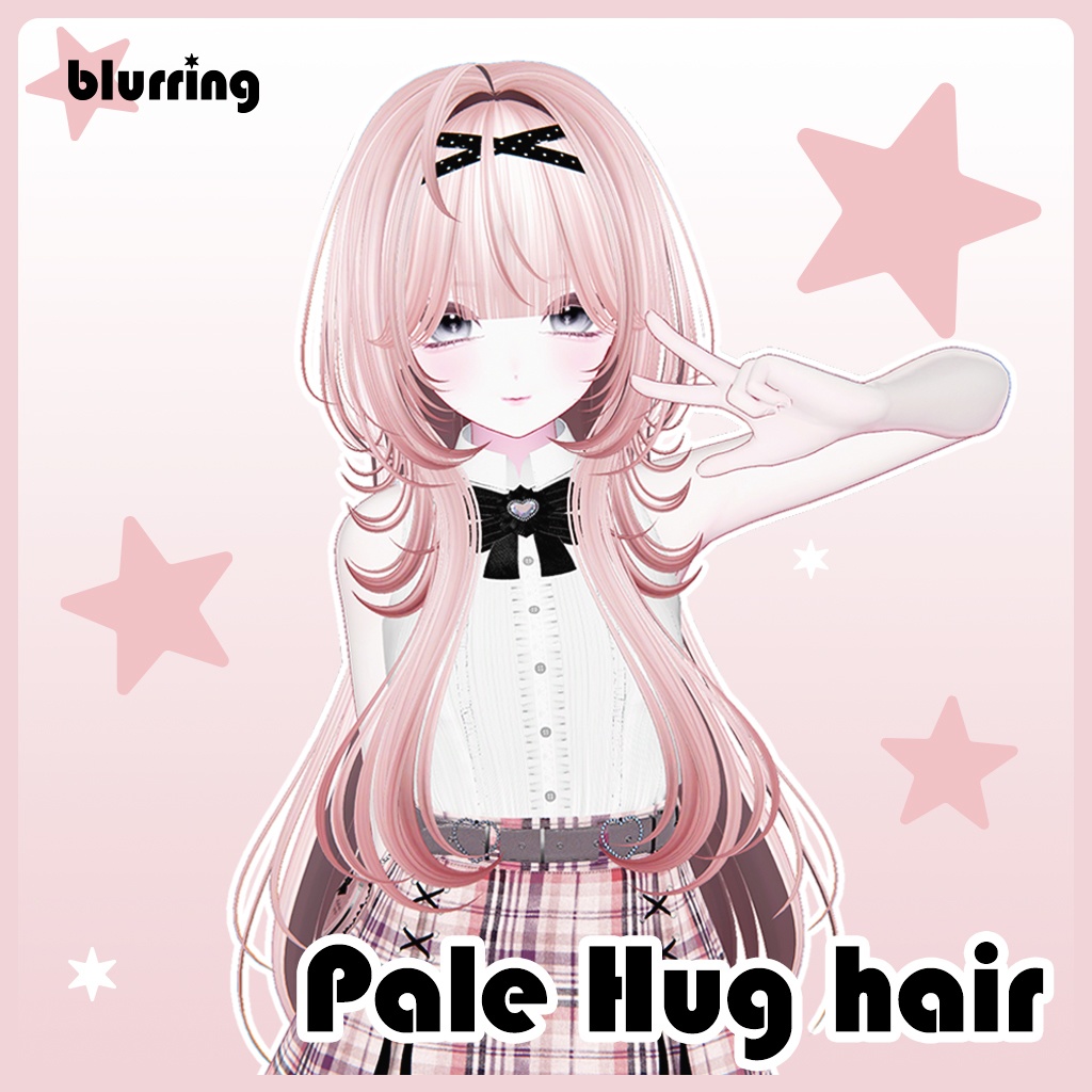 Pale Hug Hair