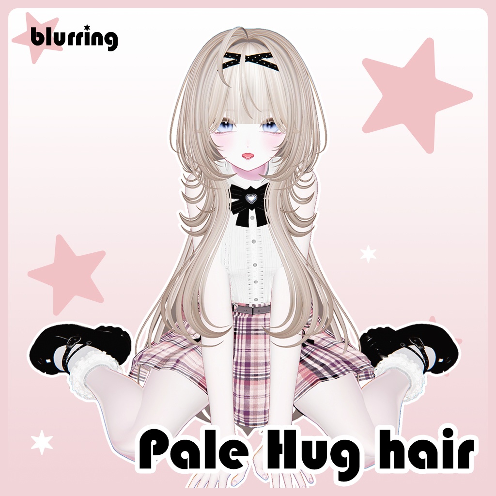 Pale Hug Hair
