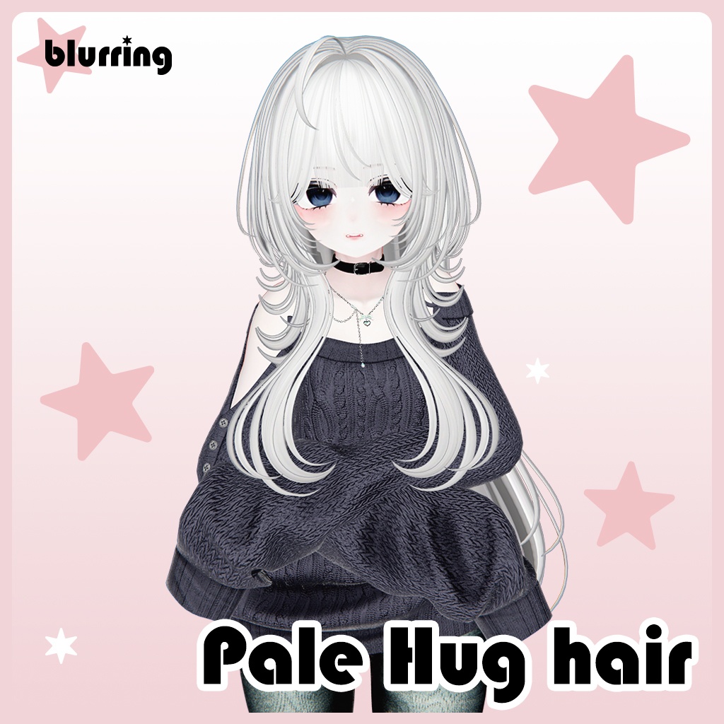 Pale Hug Hair