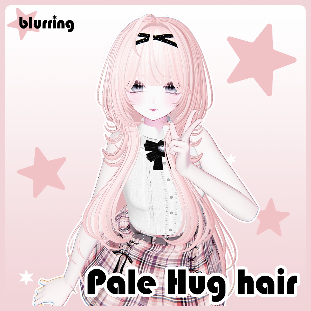 Pale Hug Hair