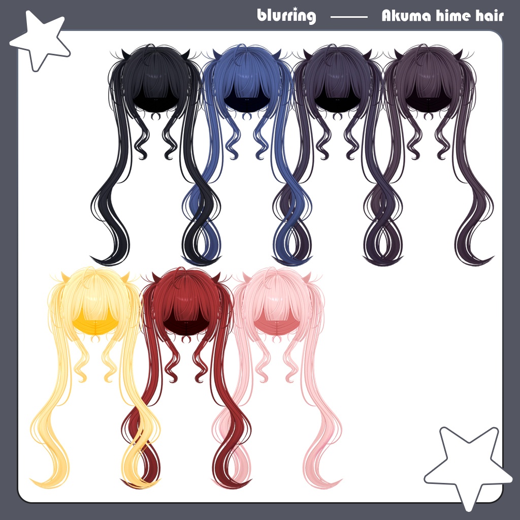✦ Akuma Hime Hair ✦