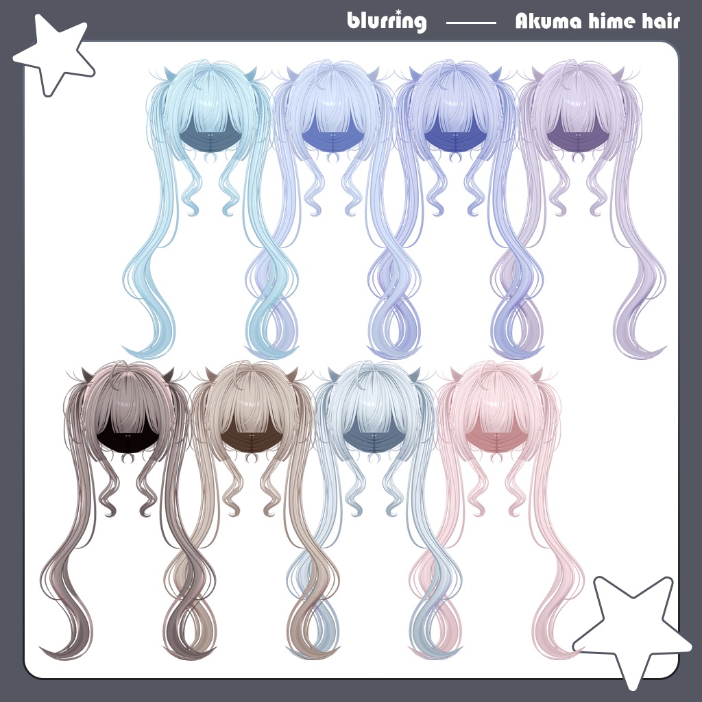 ✦ Akuma Hime Hair ✦