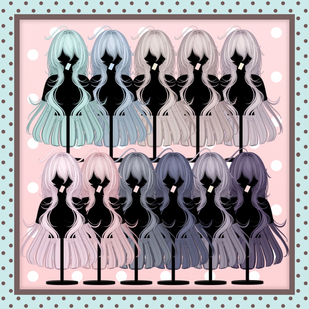 「VRC Hair」 CHOCO MUNCH 🍫₊˚⊹♡