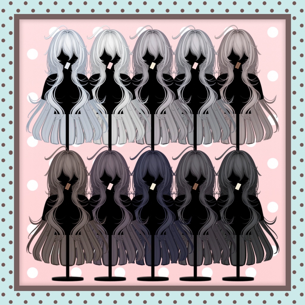 「VRC Hair」 CHOCO MUNCH 🍫₊˚⊹♡