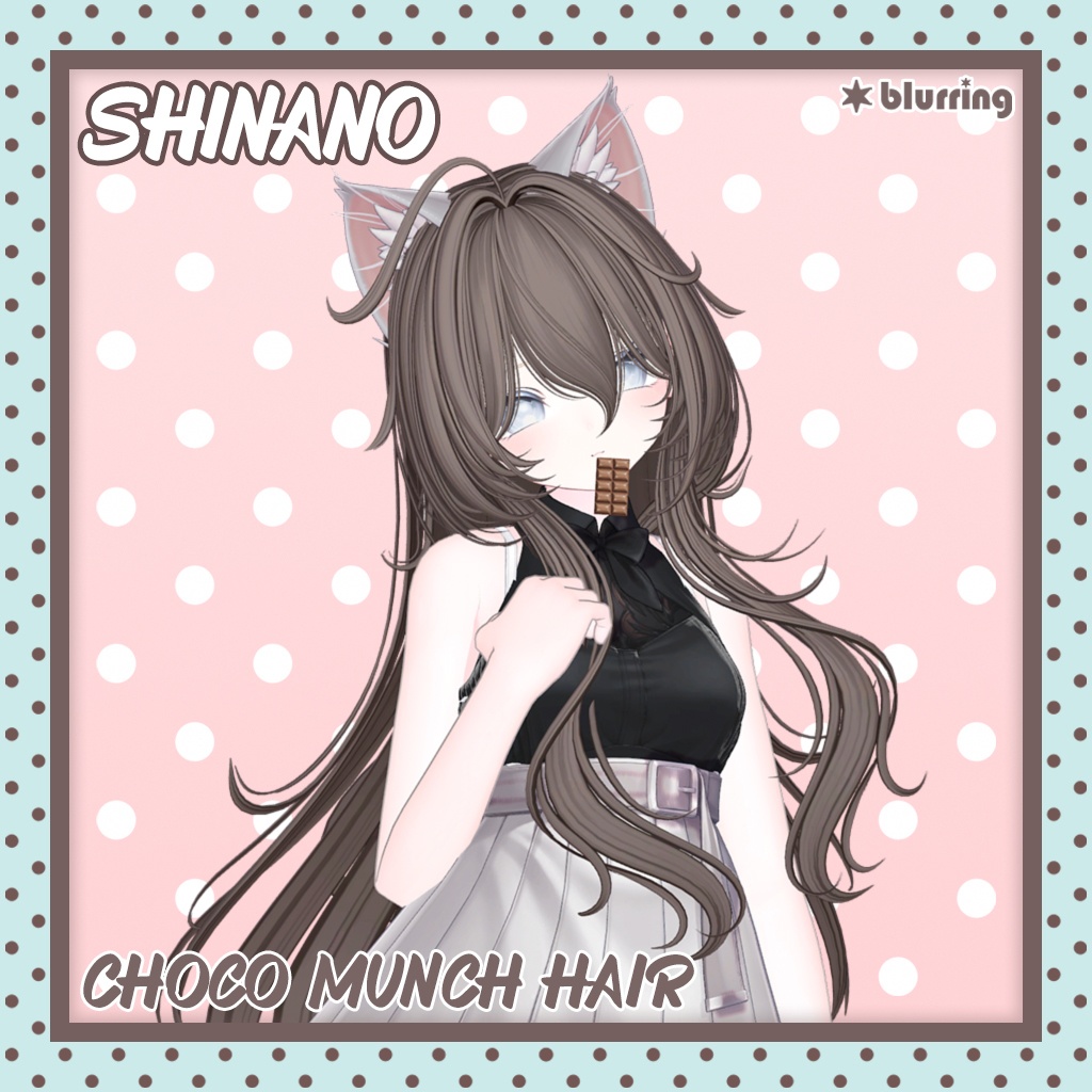 「VRC Hair」 CHOCO MUNCH 🍫₊˚⊹♡