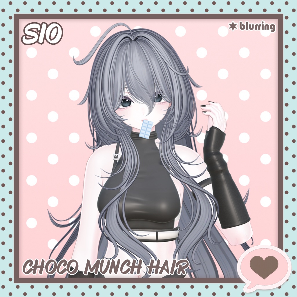 「VRC Hair」 CHOCO MUNCH 🍫₊˚⊹♡