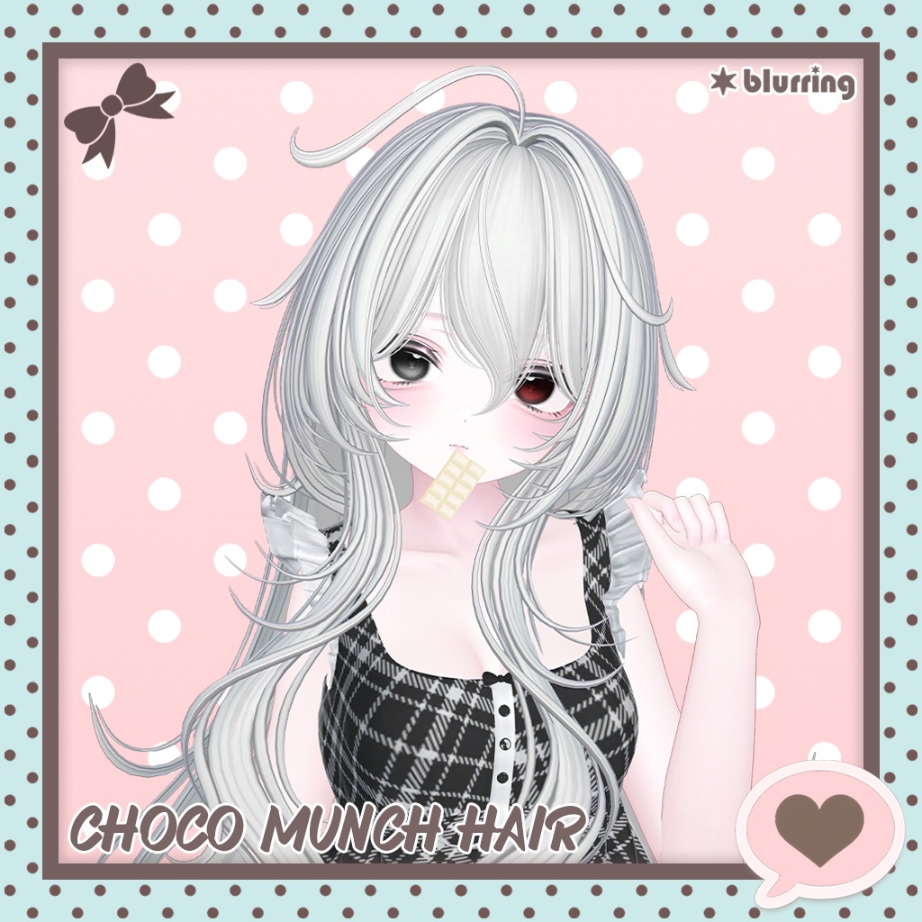 「VRC Hair」 CHOCO MUNCH 🍫₊˚⊹♡ 