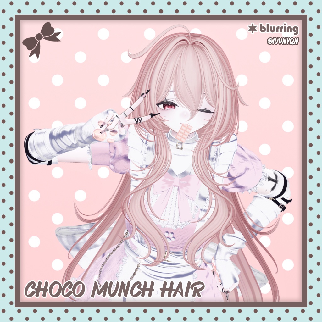 「VRC Hair」 CHOCO MUNCH 🍫₊˚⊹♡