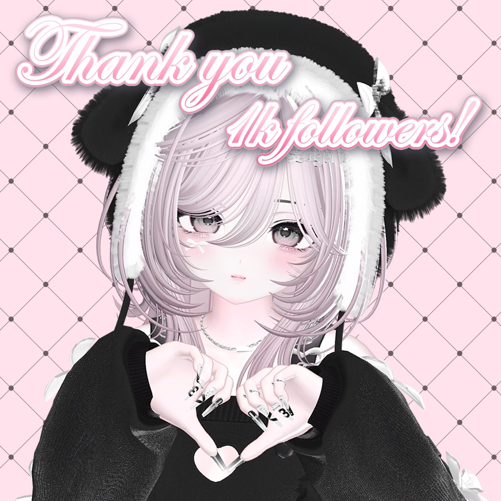 「FREE GIFT VRC Nail」 Blurring Nail · . ♡♥