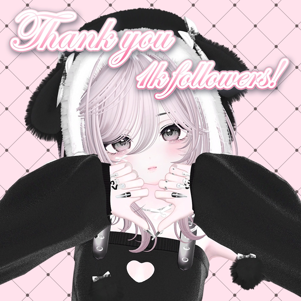 「FREE GIFT VRC Nail」 Blurring Nail · . ♡♥