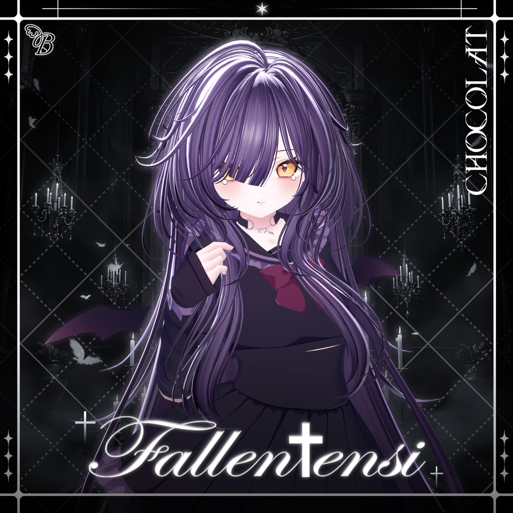 「VRC Hair」 Fallen Tensi Hair 𓆩♱𓆪