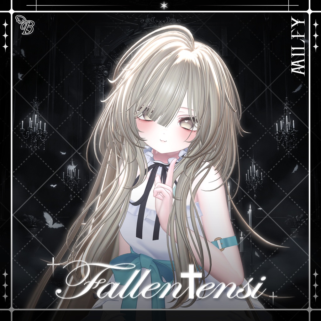 「VRC Hair」 Fallen Tensi Hair 𓆩♱𓆪