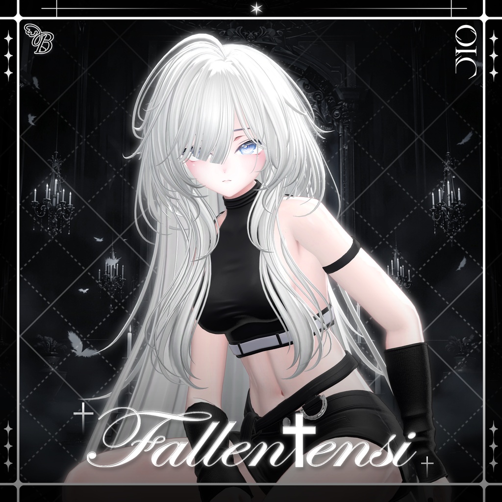 「VRC Hair」 Fallen Tensi Hair 𓆩♱𓆪