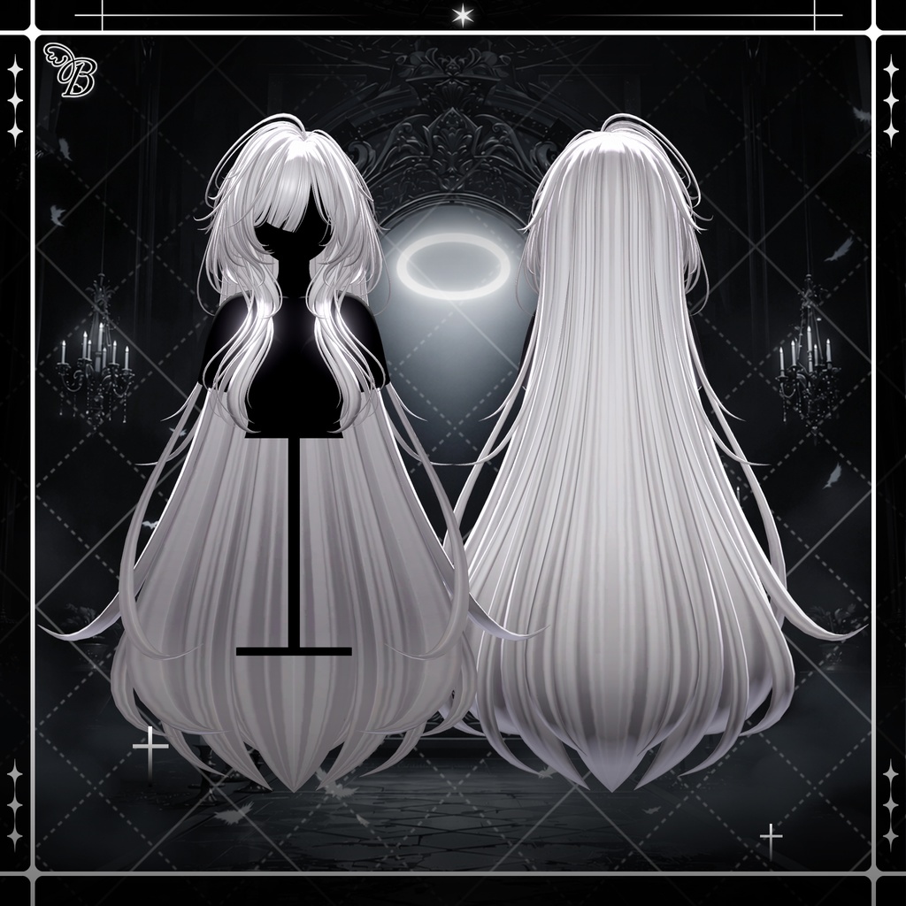 「VRC Hair」 Fallen Tensi Hair 𓆩♱𓆪