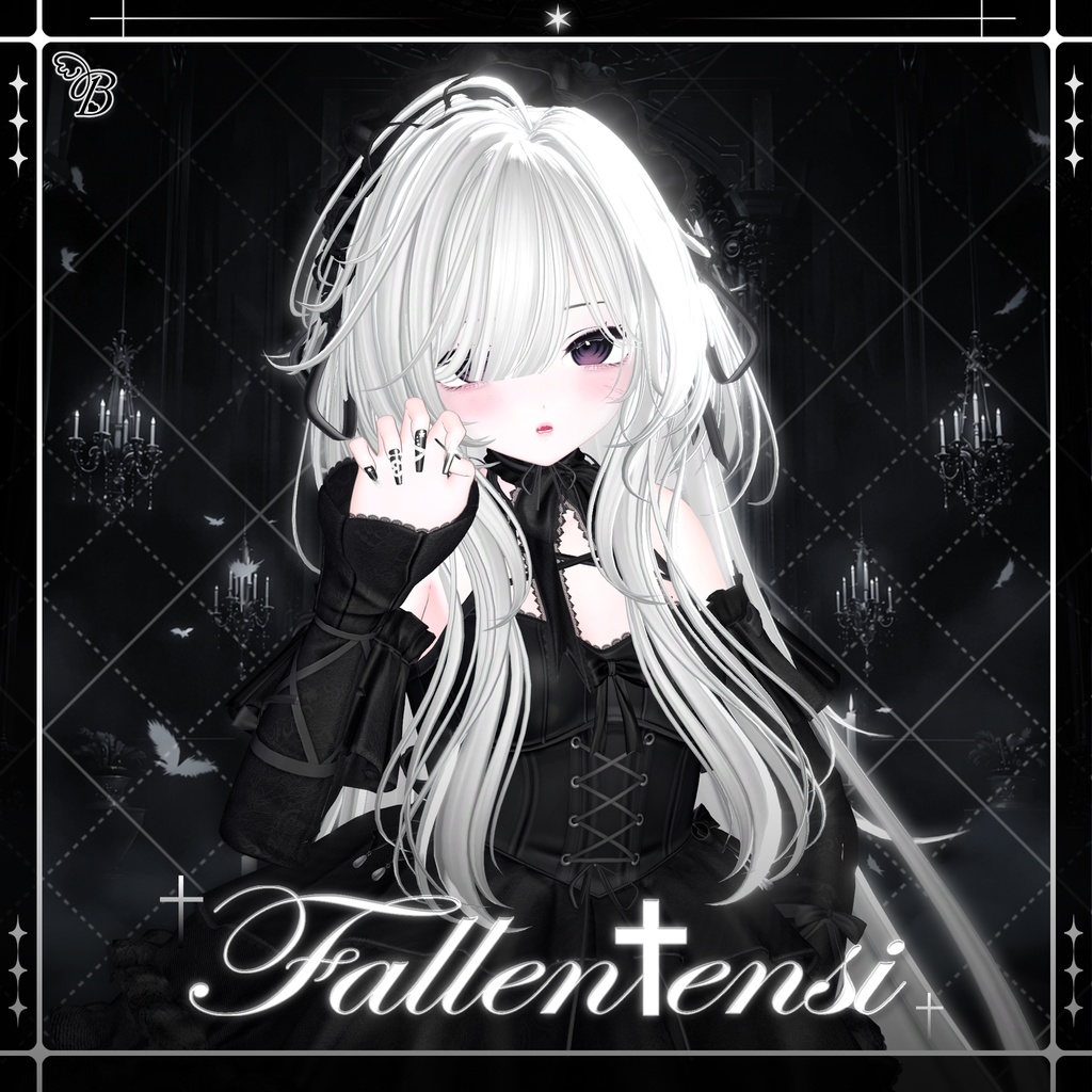 「VRC Hair」 Fallen Tensi Hair 𓆩♱𓆪
