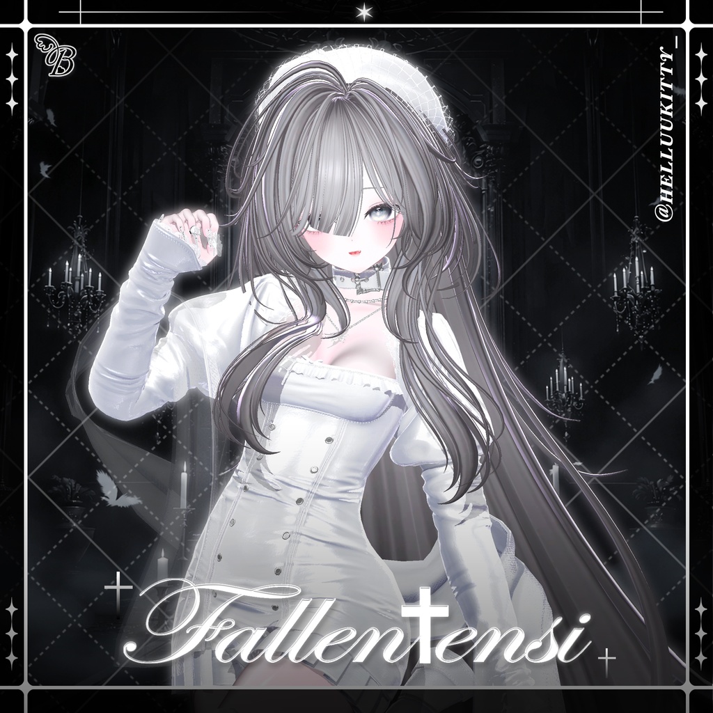 「VRC Hair」 Fallen Tensi Hair 𓆩♱𓆪