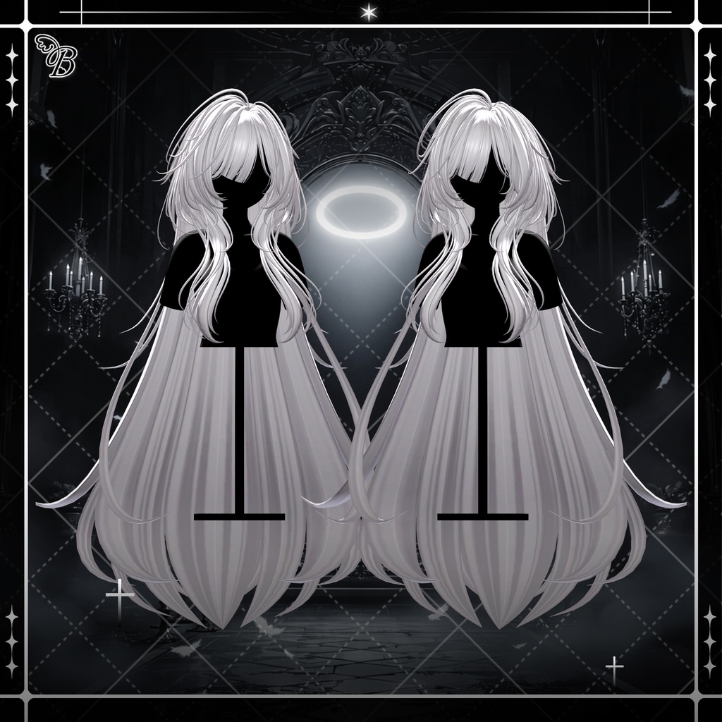 「VRC Hair」 Fallen Tensi Hair 𓆩♱𓆪