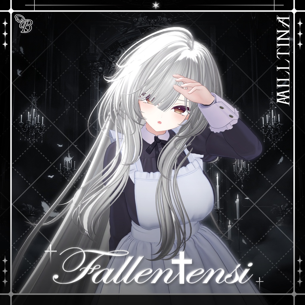「VRC Hair」 Fallen Tensi Hair 𓆩♱𓆪
