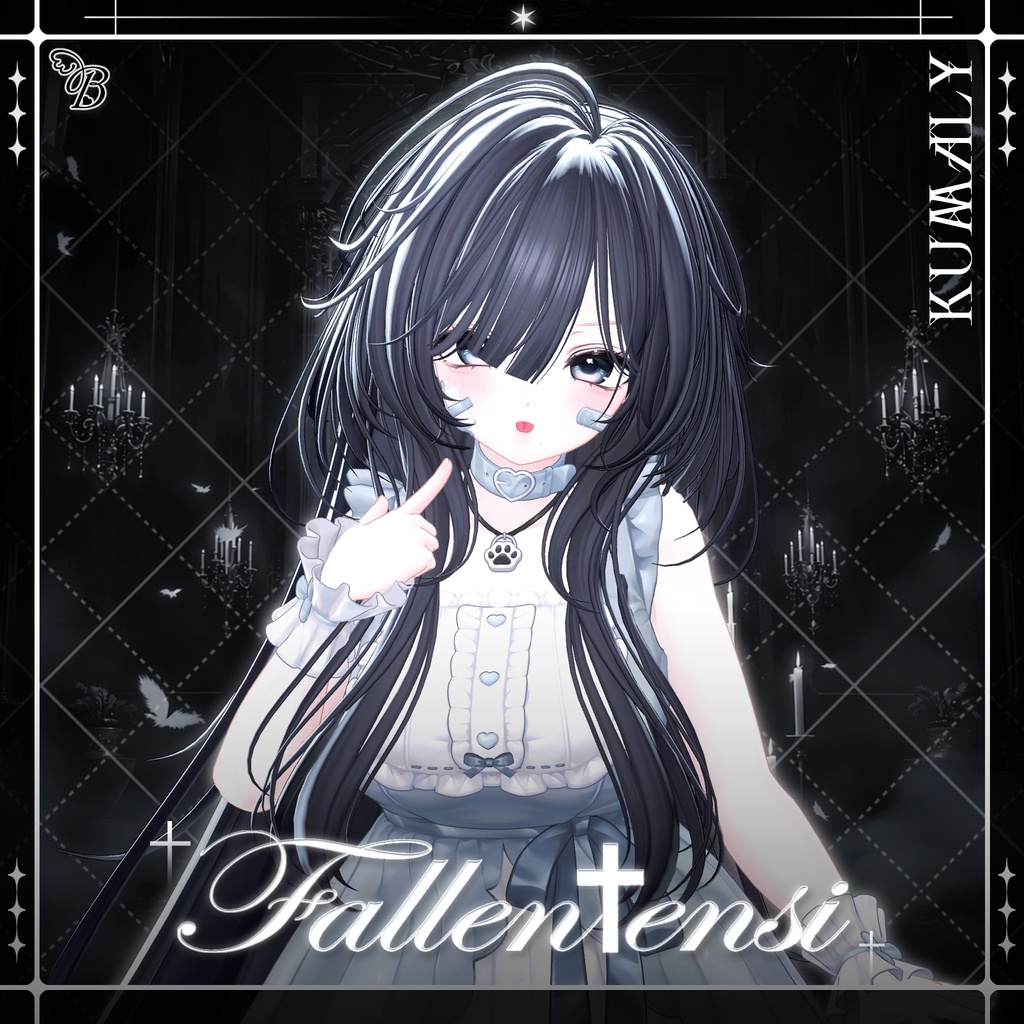 「VRC Hair」 Fallen Tensi Hair 𓆩♱𓆪