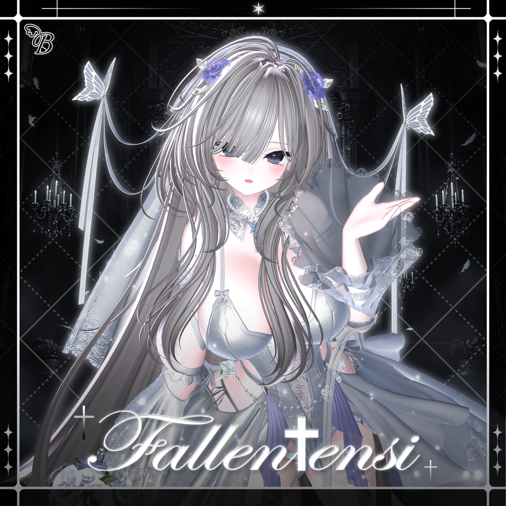 「VRC Hair」 Fallen Tensi Hair 𓆩♱𓆪