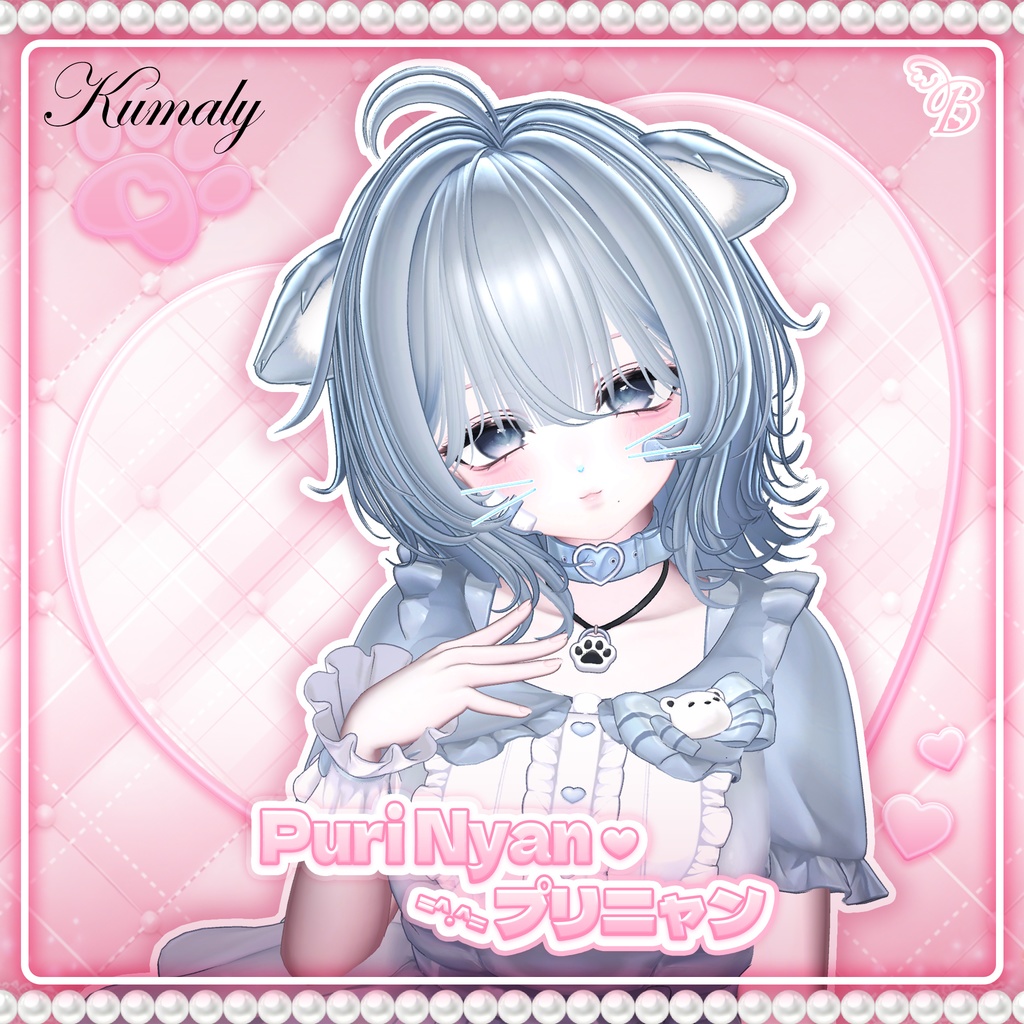 「VRC Hair」 Puri Nyan ♥ Hair =^.^=