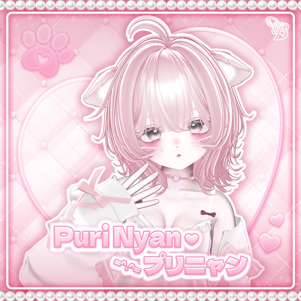 「VRC Hair」 Puri Nyan ♥ Hair =^.^=