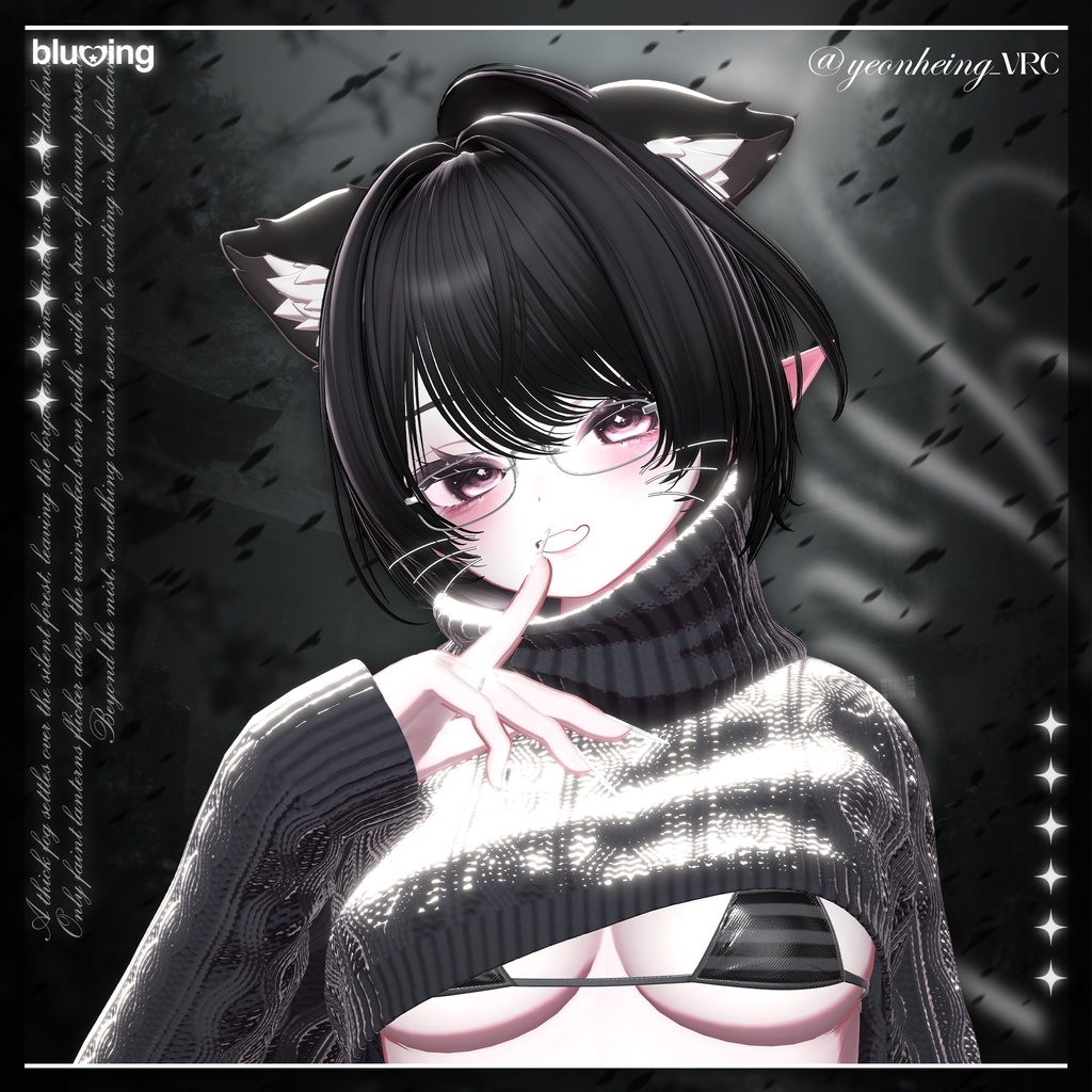 「VRC Hair」 Kasane Wolf Bob ──✦