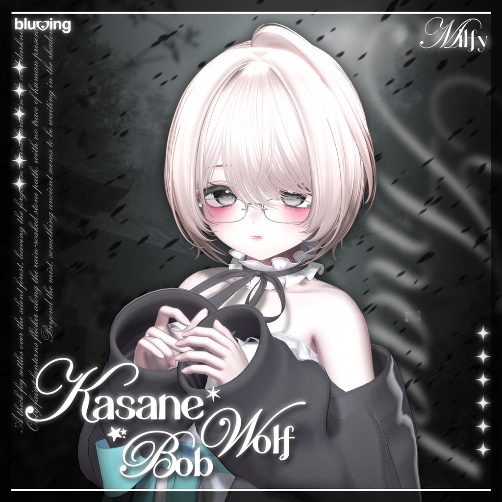 「VRC Hair」 Kasane Wolf Bob ──✦