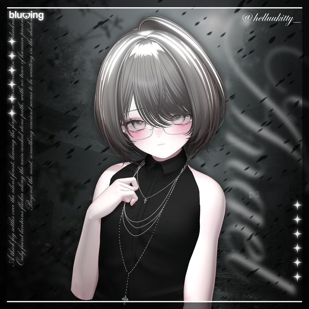 「VRC Hair」 Kasane Wolf Bob ──✦