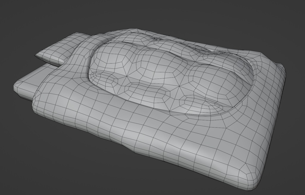 『3Dモデル』cluster想定ーもこもこ和布団ー