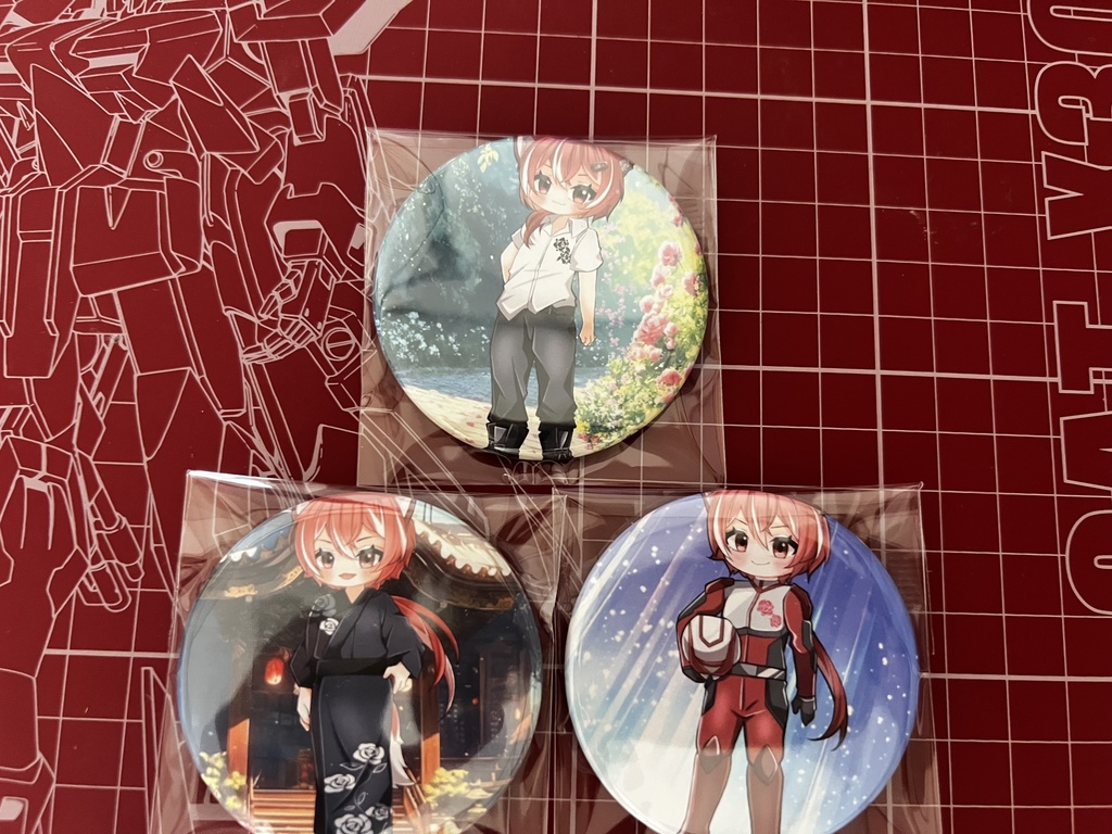 缶バッジガチャ