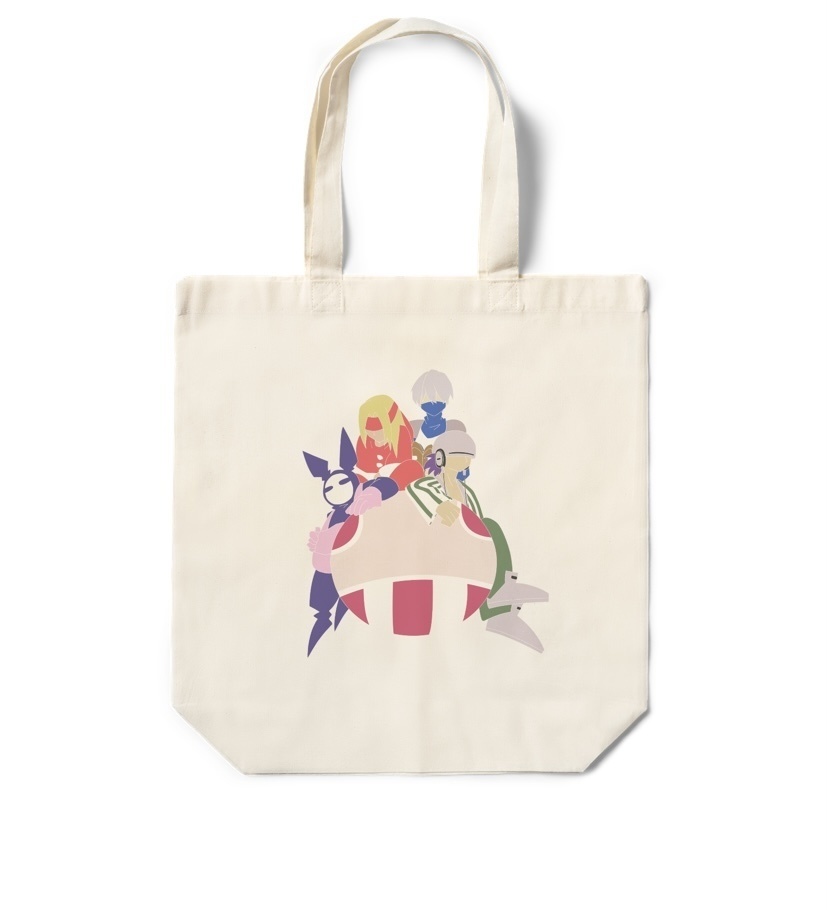 魔家四将エコバッグ