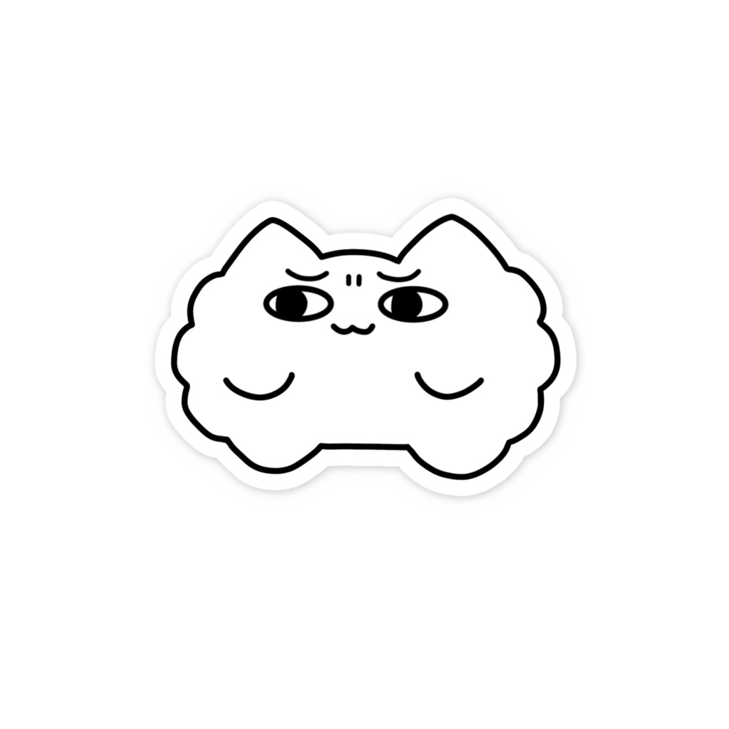 ステッカー 疑いキムチキャット