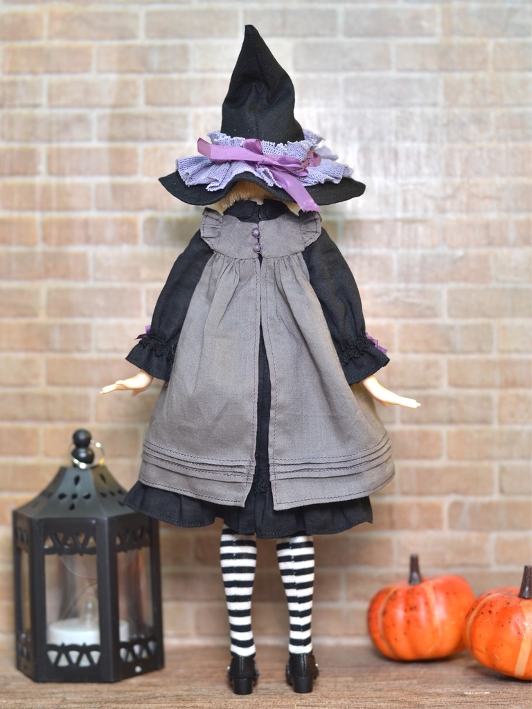 1/6ドール用【魔女見習いの服セット】