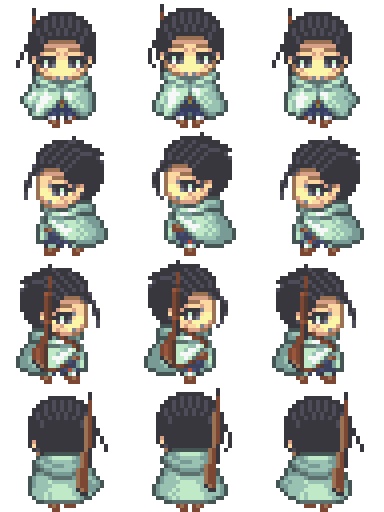 pictSQUARE用アバター 尾形5種