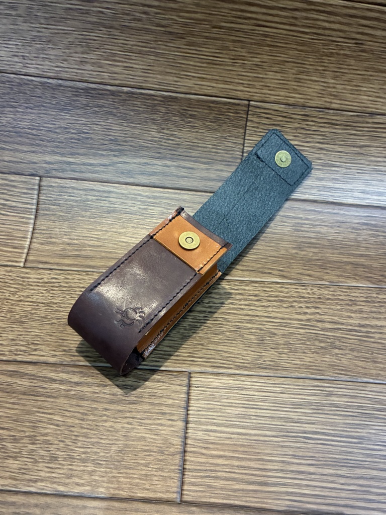 革のコインシリンダーケースS|100円500円兼用「革工房ここづくり」