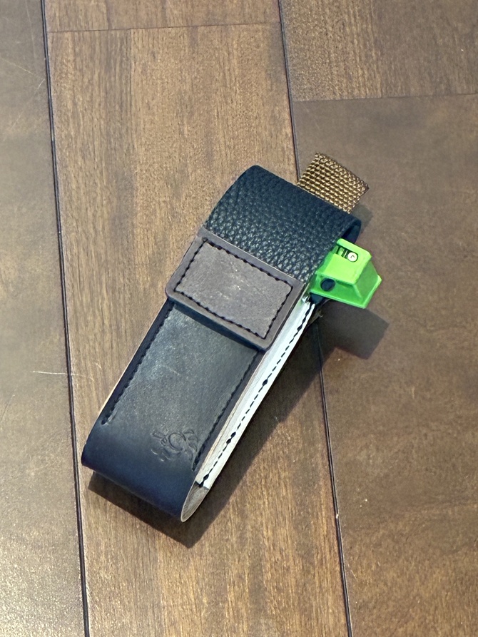 革のコインシリンダーケースS|100円500円兼用「革工房ここづくり」