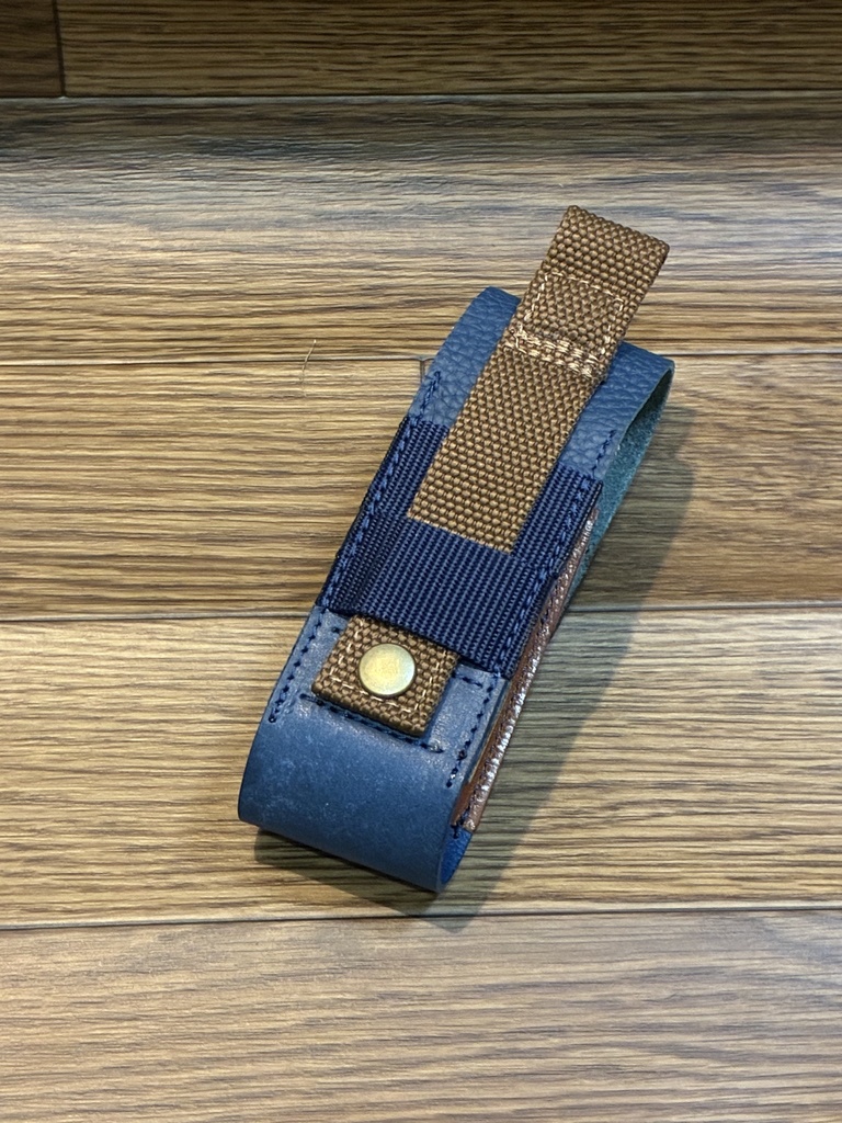 革のコインシリンダーケースS|100円500円兼用「革工房ここづくり」