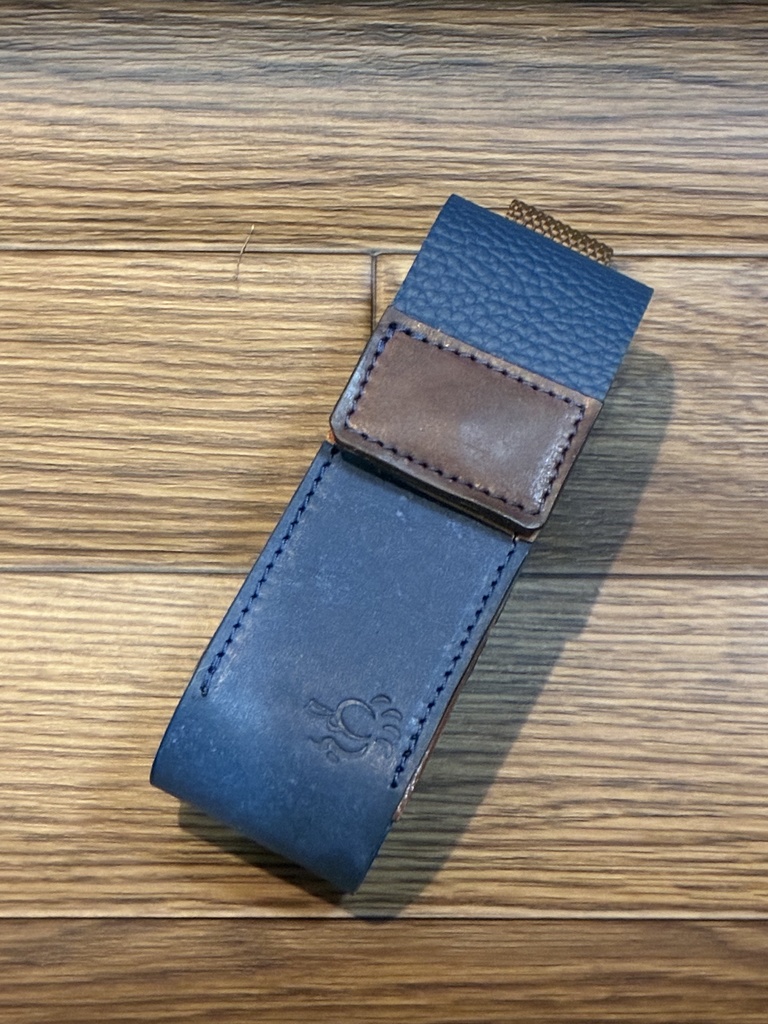 革のコインシリンダーケースS|100円500円兼用「革工房ここづくり」