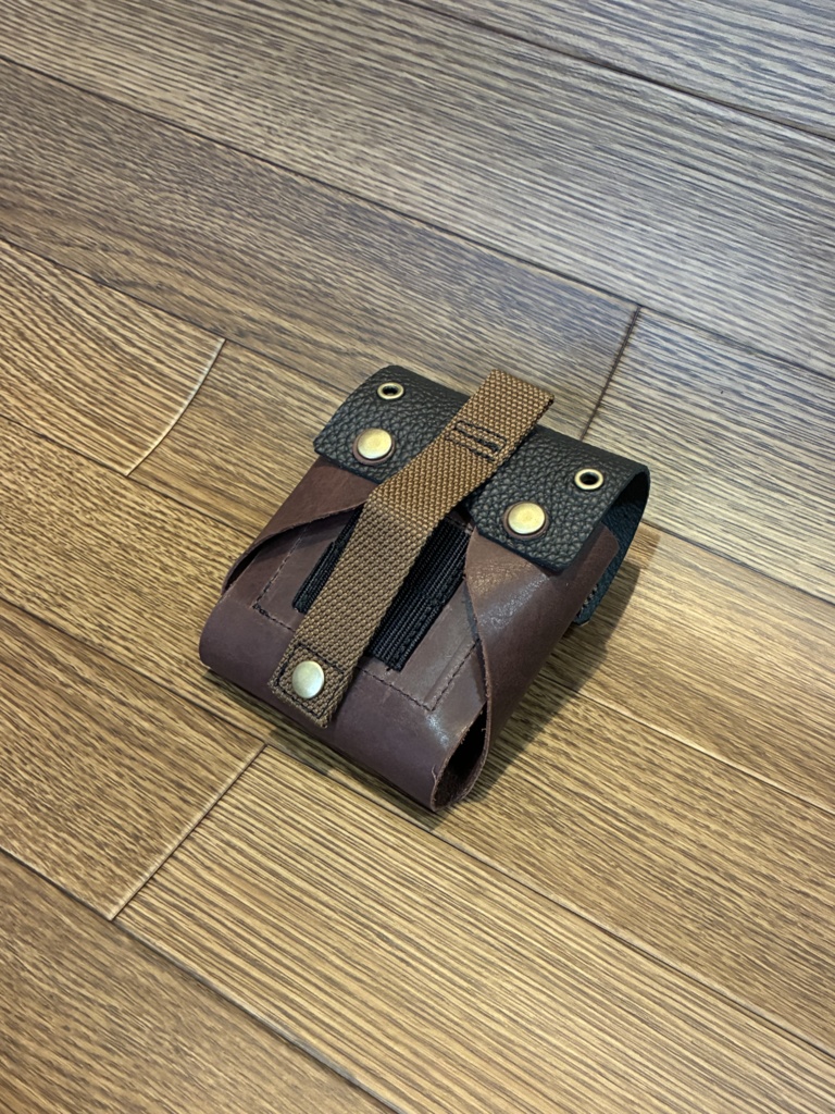 革のコインシリンダーケースD100円・500円兼用「革工房ここづくり」