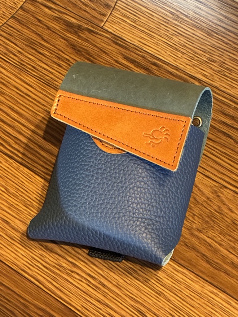 革のコインシリンダーケースD100円・500円兼用「革工房ここづくり」